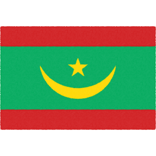 flag-mauritania
